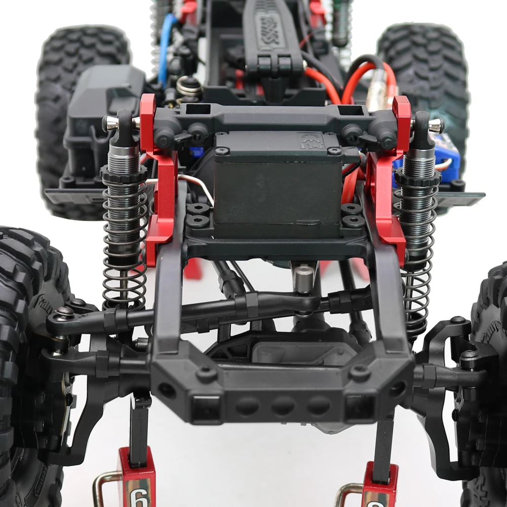 CNC Aluminum Alloy Front & Rear Shock Towers Mount For 1/10 Rc Crawler Trx-4 Bronco K5 G500 Defender Trx4 Upgrade Part