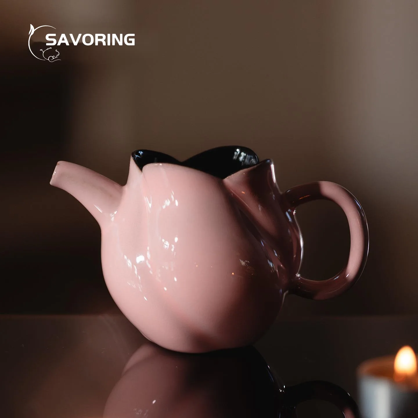 Pigment Pink Teapot Ceramic Tea Brewing Kettle Teapot With Filter Puer Chinese Ceremony Oolong Bowl Pot Pots Yixing Teapots Set