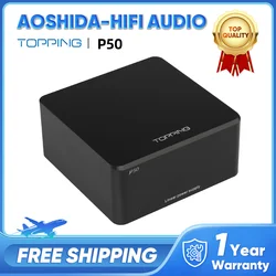 TOPPING P50 Linear power supply HIFI Ultra-low Noise DC5V 15V LPS PSU for TOPPING D50 TOPPING D50s TOPPING DX3 Pro TOPPING D30