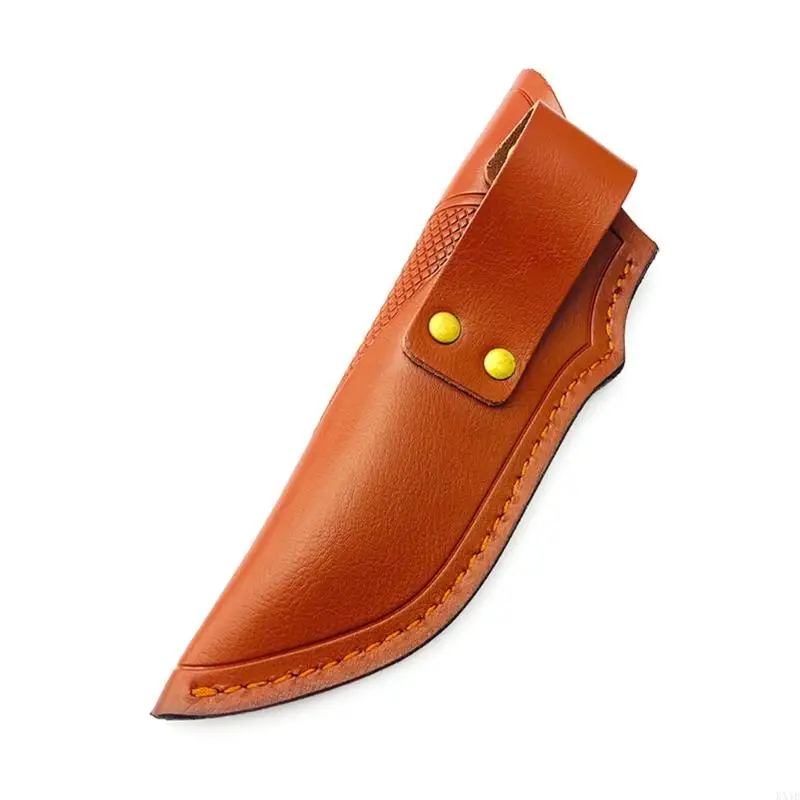 KX4B Multitools Leathers Sheath Knife Case Pocket Gold Sheath HALSTER