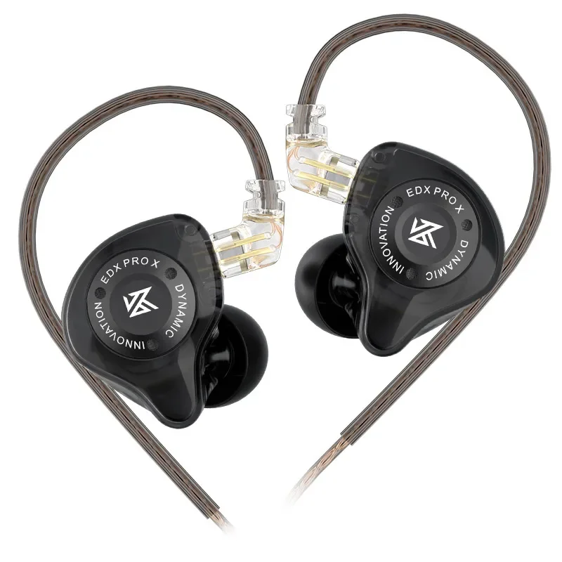 KZ EDX PRO X Dynamic Drive Kopfhörer HIFI Bass Ohrhörer Sport Musik Cancelling Headsets KZ EDX PROX ZSTX ZSN PROX EDC EDA ZVX 7