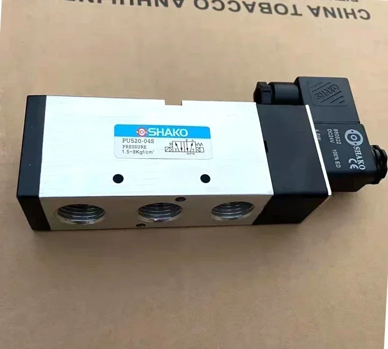

Электромагнитный клапан PU520-02S, пневматический двухпозиционный пятиходовой распределительный клапан PU520-03S, PU520-04S