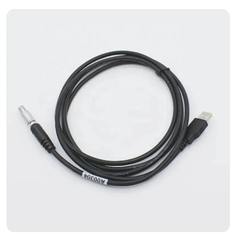 

1.8M Data Power Cable A00304 5pin Male To USB Connect PC To GPS RTK Instrument Hiper V II Pro GB GR Surveying Total Station