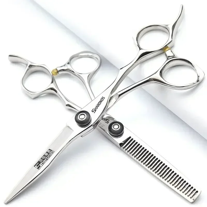 

Hairdressing Professional Scissors Barber Shears Exclusive Hairdresser Clippers 440C Japaness Stainless Hair Scissors