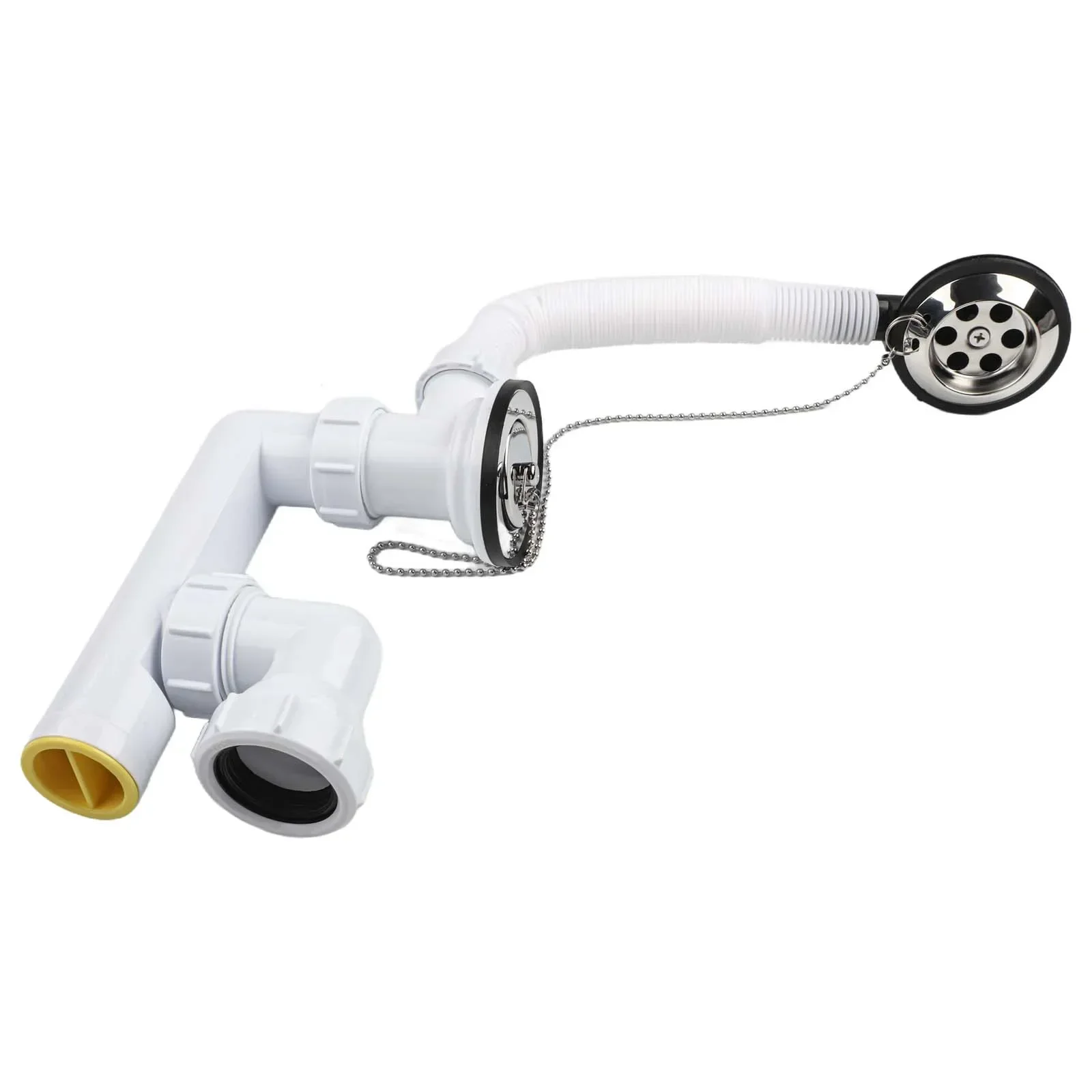 

For Bathtubs Easy Installation Bathtub Waste Kit As Shown Easy Installation Kit 40mm Wall Drain Clean Modern Look