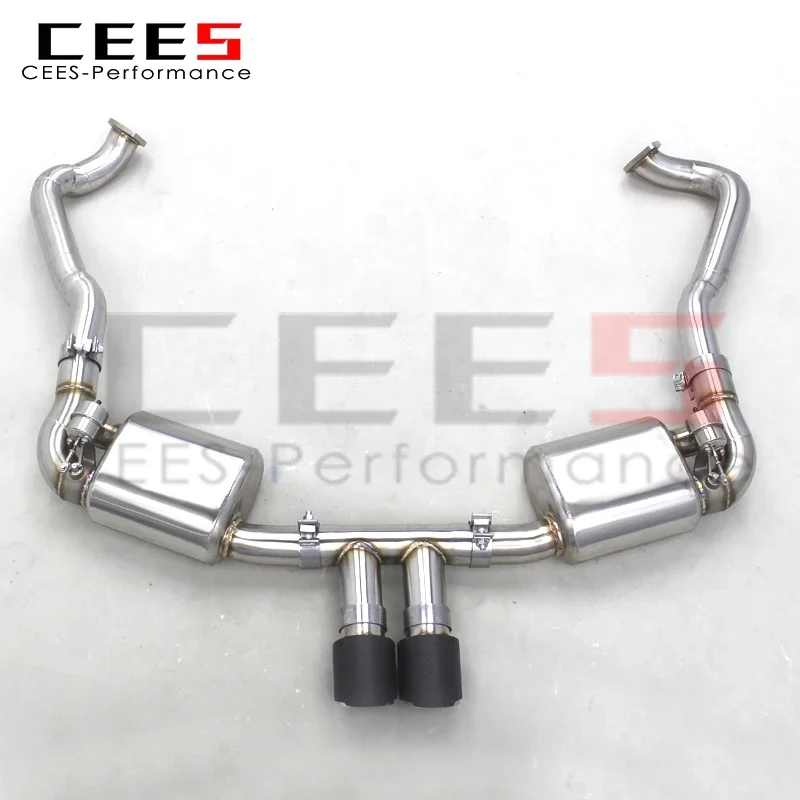 

Выхлопная система CEES Catback для Porsche 981 Boxster/Cayman 2.7/3.4 2012-2015 гг. | Клапан глушителя, аксессуар для выхлопной трубы