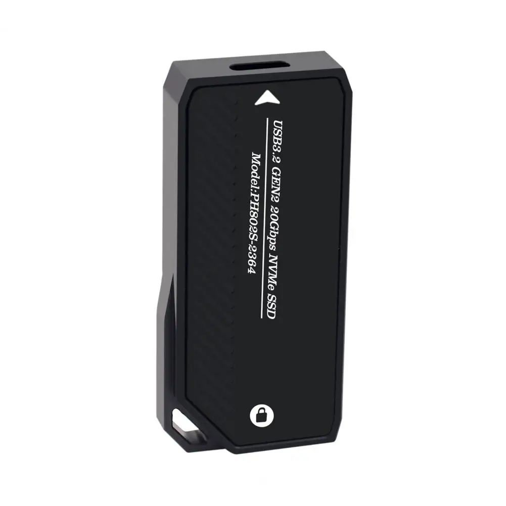 

Внешний SSD-адаптер для быстрой передачи данных. Высокоскоростной корпус M.2 Nvme SSD с передачей данных 20 Гбит/с. Портативный USB для универсального применения.