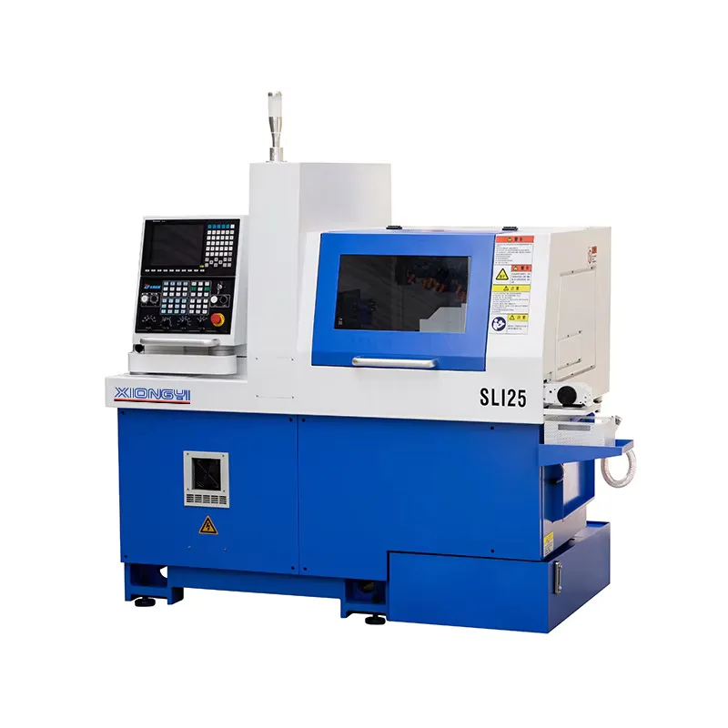 Tornio svizzero CNC Sl125 per metallo resistente sicuro e affidabile