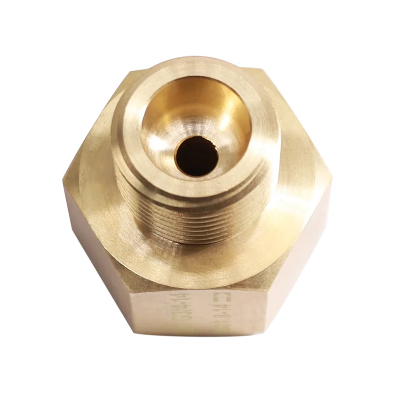 

AX83-CO2 Soda Cylinder Stream Thread Converts Adapter Match Quooker Cube Tank Female G3/4 To Male W21.8