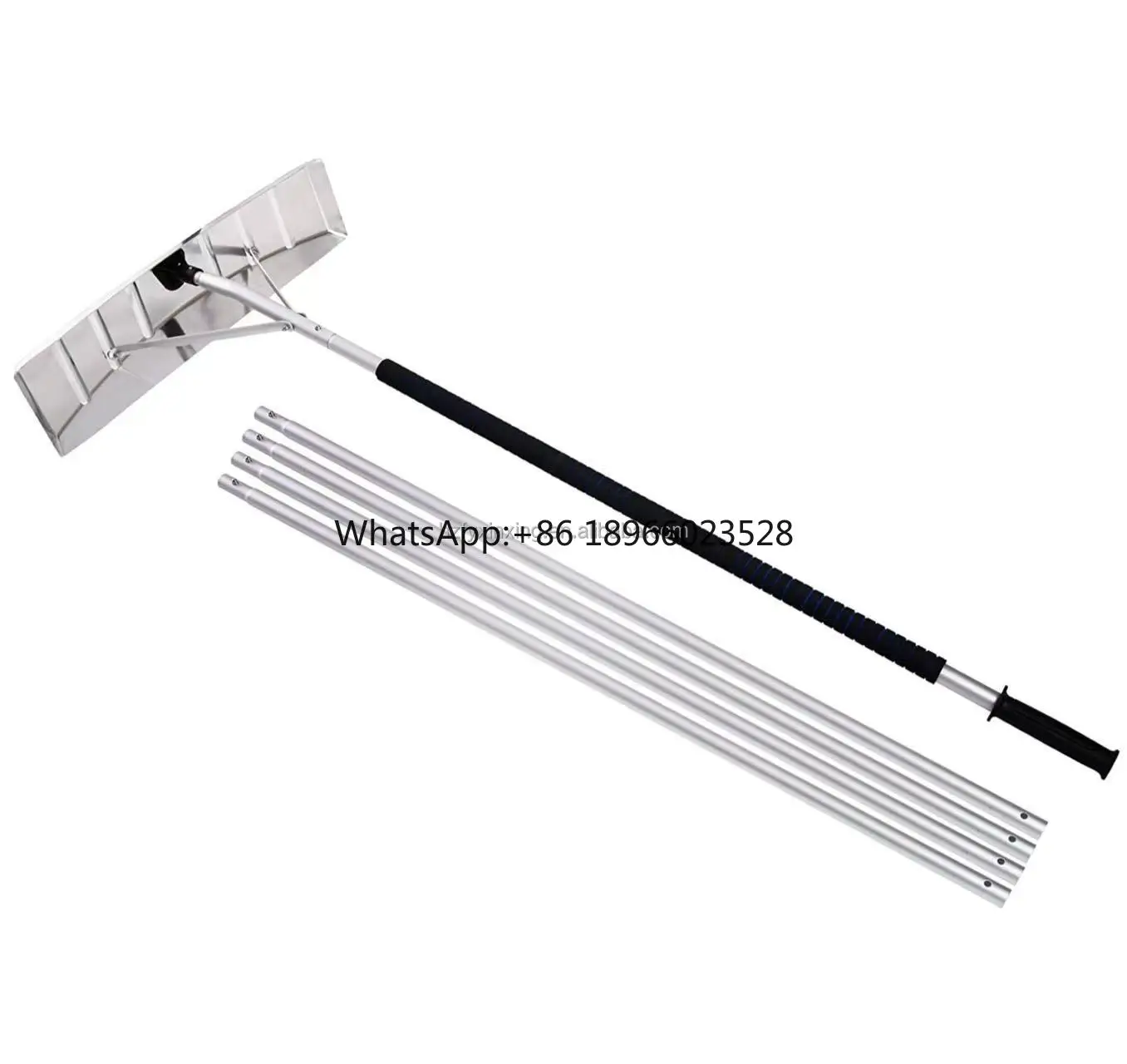 

Xinxing Aluminum Extension Pole with Roof Snow Rake 20 ft High Reach Tool