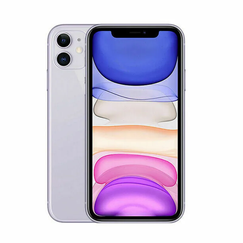 Apple-iPhone 11,128インチ,64 GB, 256GB,6.1 GB ROM,顔認識付きの
