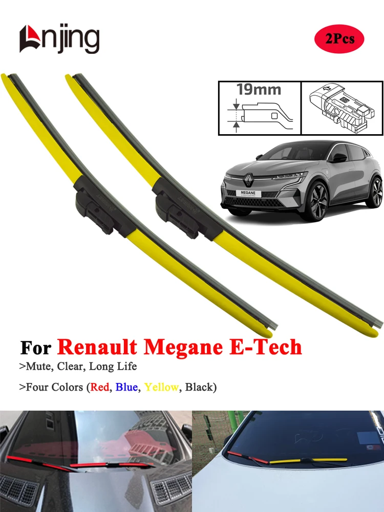 LNJING Wiper Blades For Renault Megane E-Tech 2021-Now