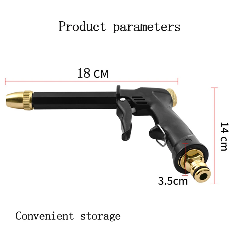 Portable Pressure Washer Water Gun Car Jet High Cleaning Foam Cannon Automotive Washing Appliances Sprayer Lance Accessories