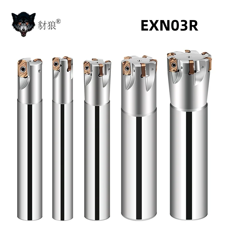 

EXN03R CNC milling cutter rod with large cutting depth fast feed and high efficiency,Install milling cutter insert LNMU0303