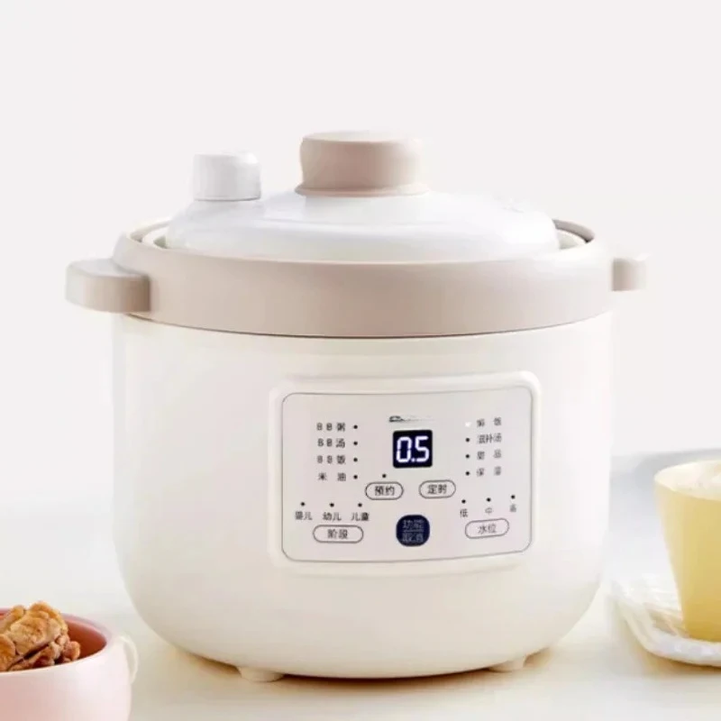 

baby rice stew pot baby porridge cooker Electric stew pot micro pressure baby food cooker