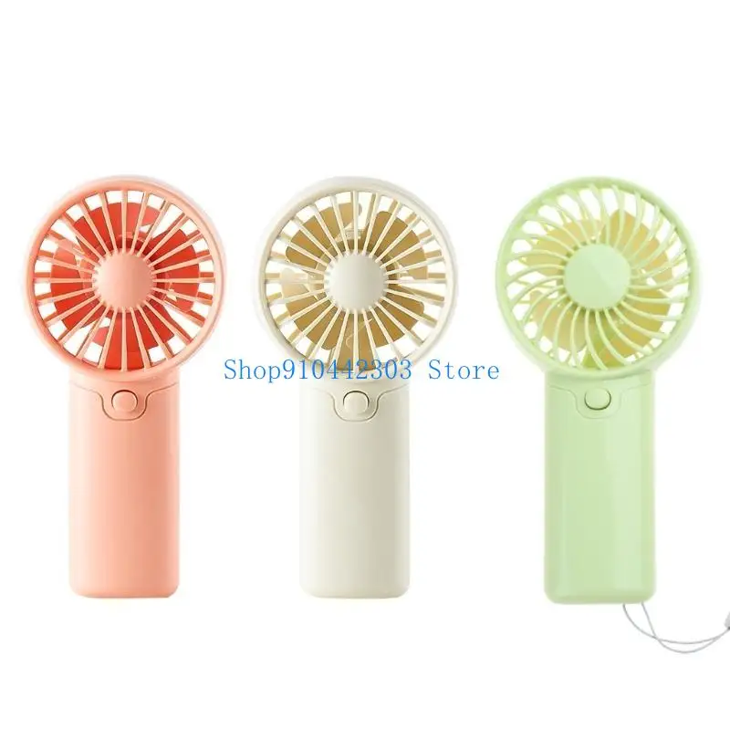 Portable Handheld Fan 1.5V 3A Battery Operated Pocket Fan Outdoor Indoor Activity Summer For Women Travelling