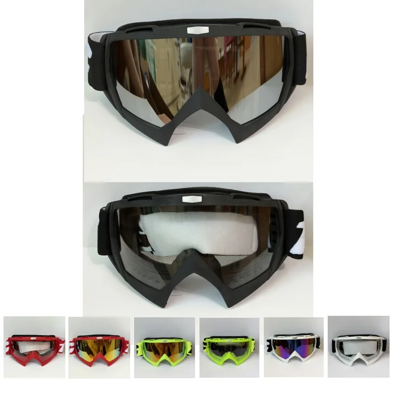 All Terrain Outdoor Protective Goggles Anti‑UV Wind Shield Glasses for Cycling Ski Moto Cross Country