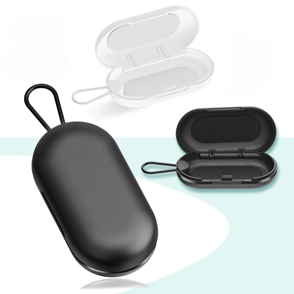 

Ear Plug Case Plastics Multi Functional Box Portable Jewelry Earplug Storage Box Earring Ring Dustproof Home Storage Case