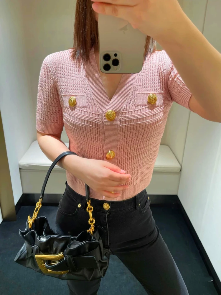 

Высококачественная версия Парижский трикотажный шорт-открытый-irtv-netopter-skirová Golden-breedrSummerFall Ele Sle