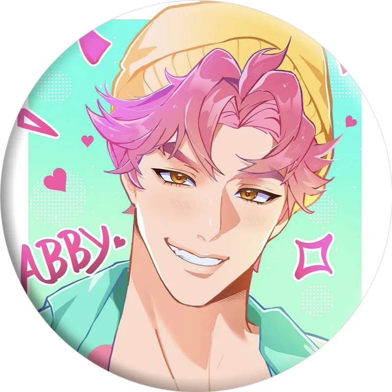 

Kpop Demon Hunters Saiaboy Tinplate Badge High Quality INS Style HD Printing Brooch MYSTERY ROMANCE ABBY JINU Kpop Gifts