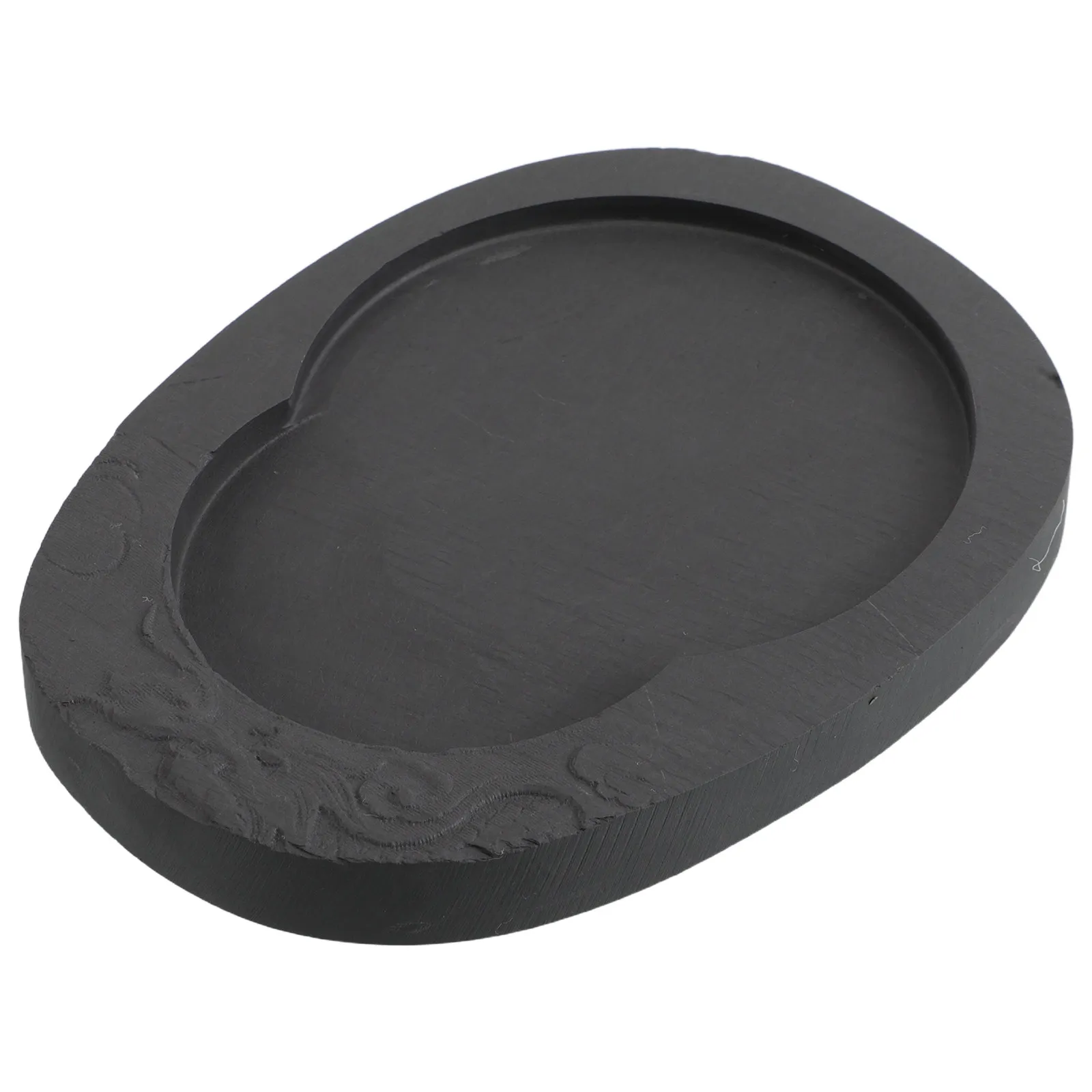 5 Inch Covered Inkstone Dragon Motif Chinese Calligraphy Ink Slab Traditional Ink Grinding Stone for Writing Drawing Painting