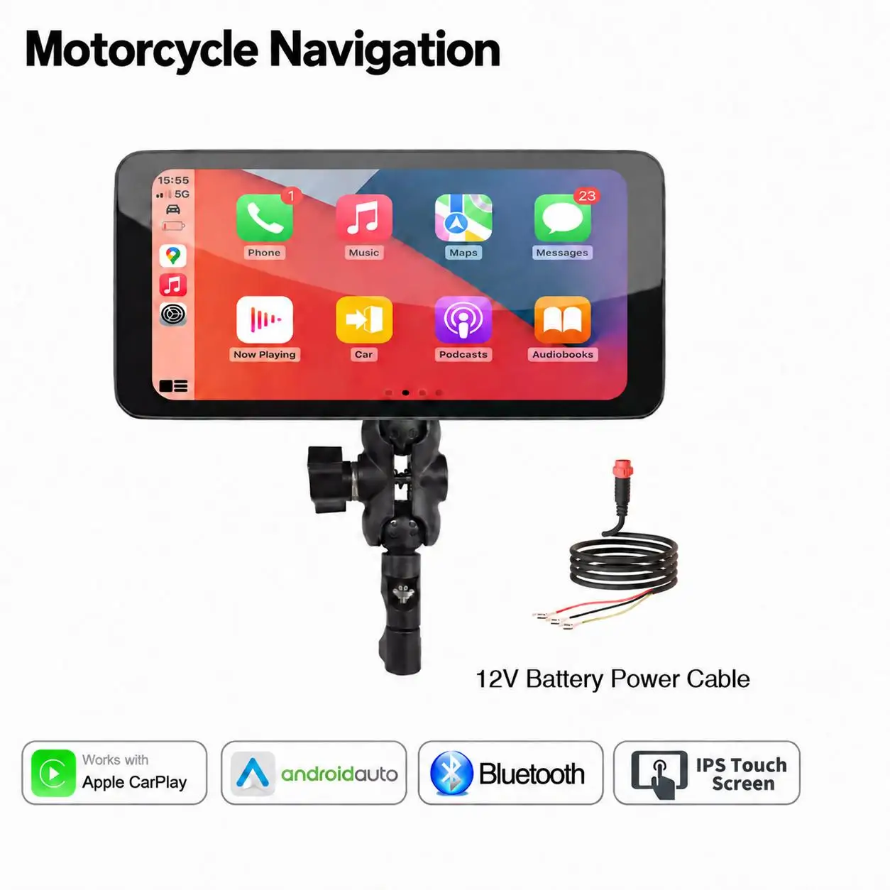 pantalla-inteligente-para-motocicleta-de-65-pulgadas-carplay-y-android-auto-inalambricos-ip67-impermeable-facil-instalacion--se-adapta-a-la-mayoria-de-las-bicicletas-tpms--actualizaciones-ota
