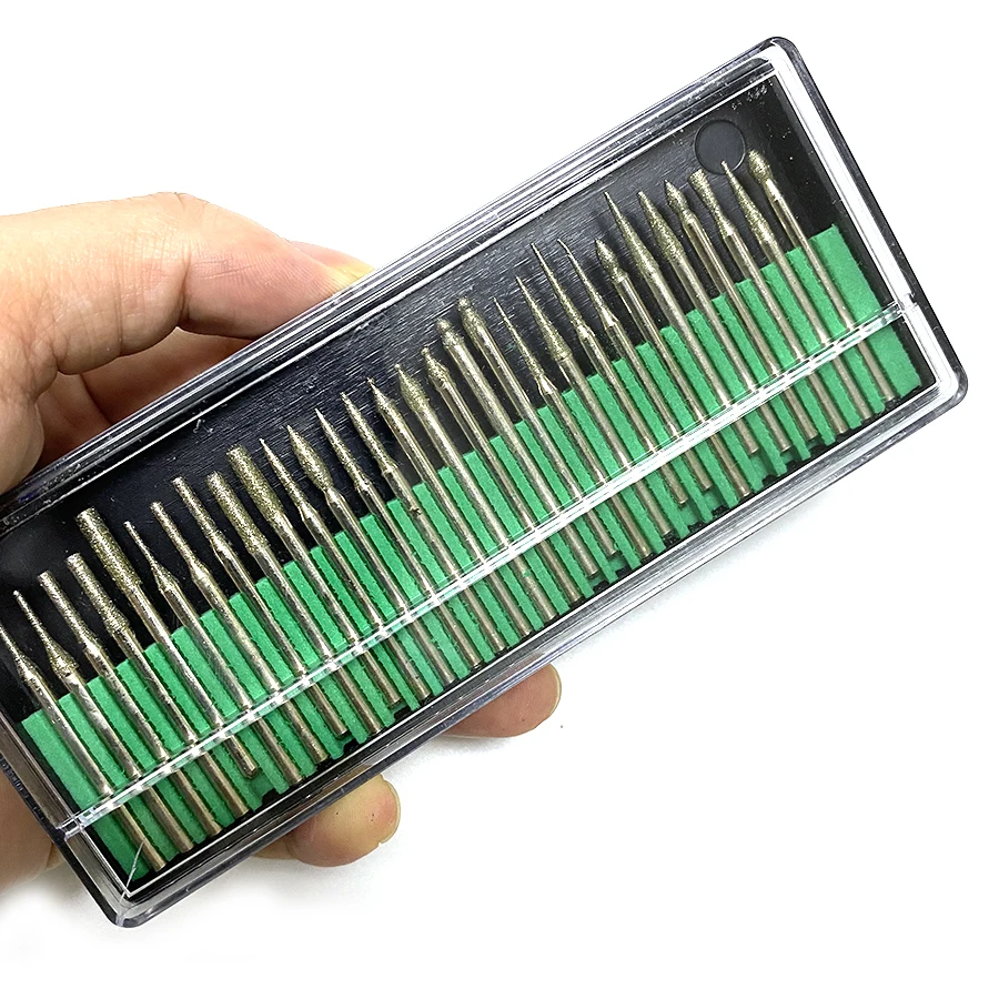 

30pcs Jewelry Making Tool Polishing Gemstone Drilling Burs Set