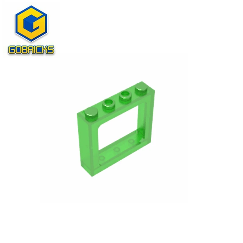 Gobricks GDS-2038 Window 1 x 4 x 3 Train - Hollow Studs compatible with lego 4033 Technical Building Blocks PARTS Modified