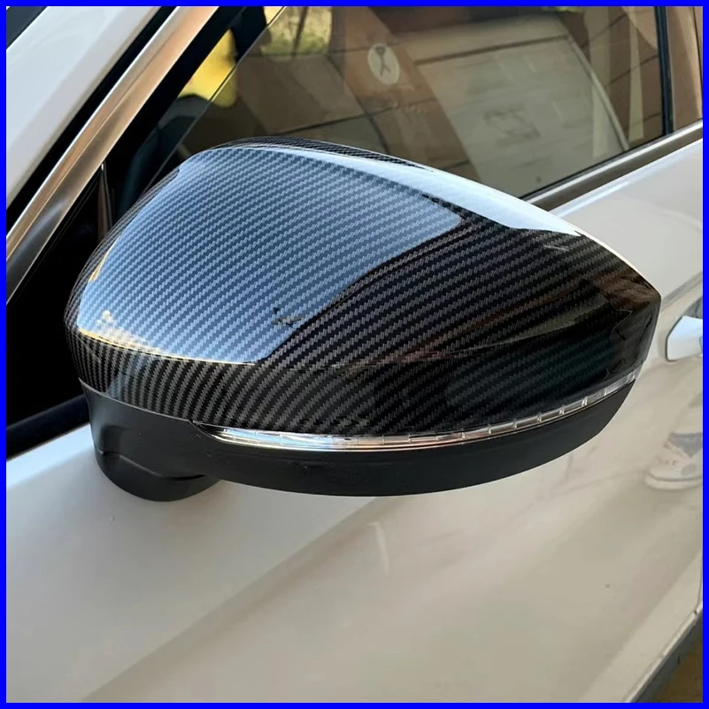 

Car Styling Side Wing Rearview Mirror Caps Cover for Volkswagen Tiguan MK2 2017 2018 Side Mirror Cover Replacement Auto Parts