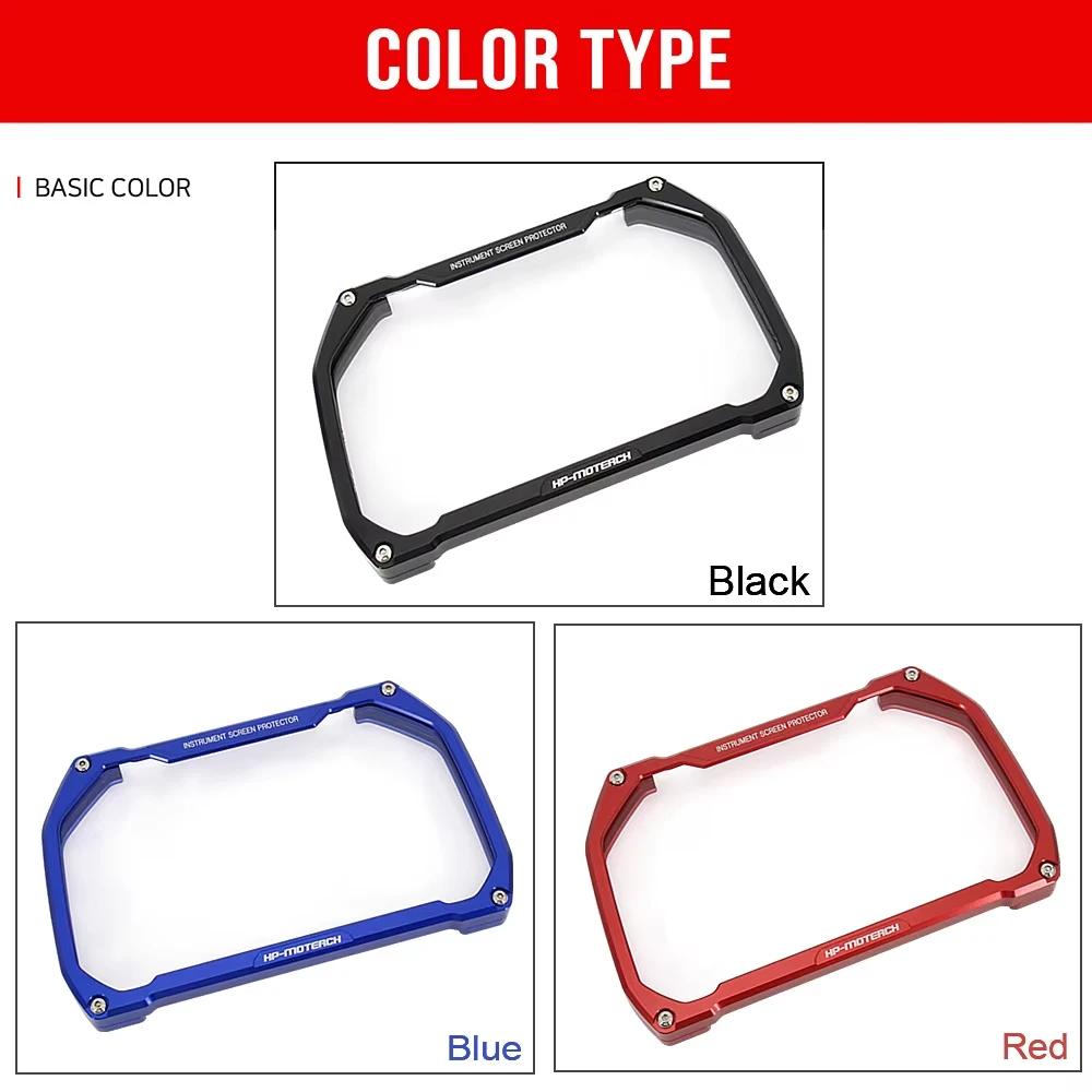 FOR BMW R1200GS R1250GS R1250GSA F850GS F750GS F900 F900R Motorcycle Accessories Meter Frame cover screen protector
