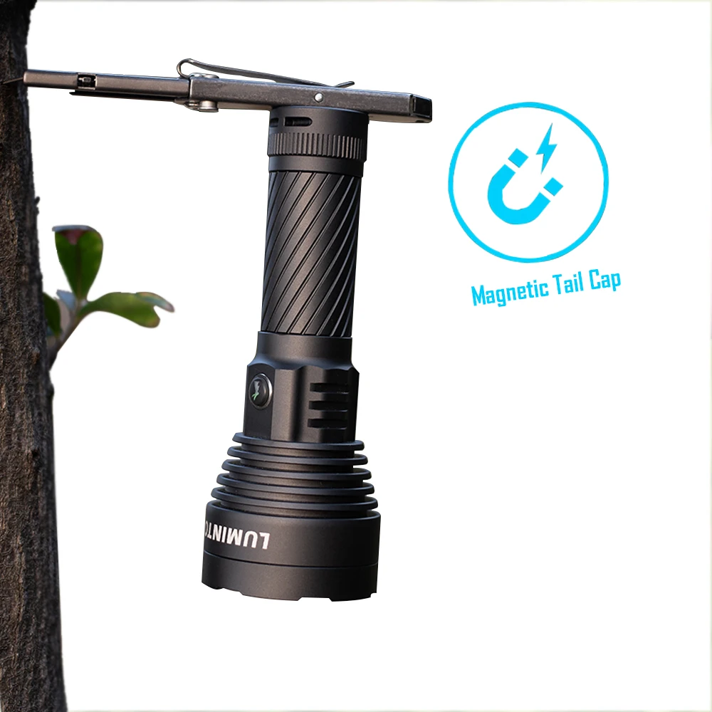 EDC High Power LED Flashlights 1600LM Outdoor Magnetic Tail Fishing Torch 1000M Camping Lantern Lights Rechargeable Lamp GT Mini