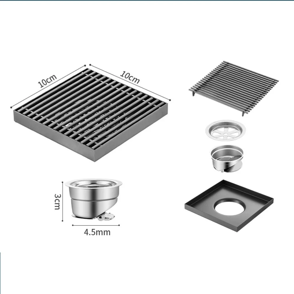 

Durable Silicone Floor Drain Insect-proof Anti-odor Shower Floor Drain Sewer Deodorant Prevention Deodorant Bathtub Drain Toilet