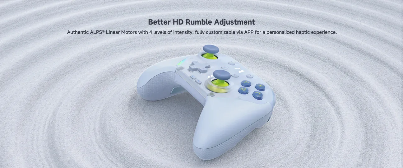 MOBAPAD CHITU 2 Kabelloser Controller für Nintendo Switch/Switch 2 NS2 PC Steam Bluetooth TMR Air Joystick HD Vibration Gaming – Detail 6