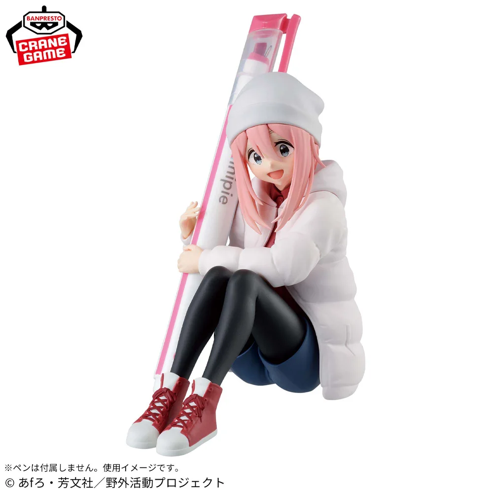 In Stock Original BANPRESTO Yuru Camp SEASON3 Nadeshiko Kagamihara Shima Rin Ayano Toki Figure Anime Model Genuine Boxed Toy