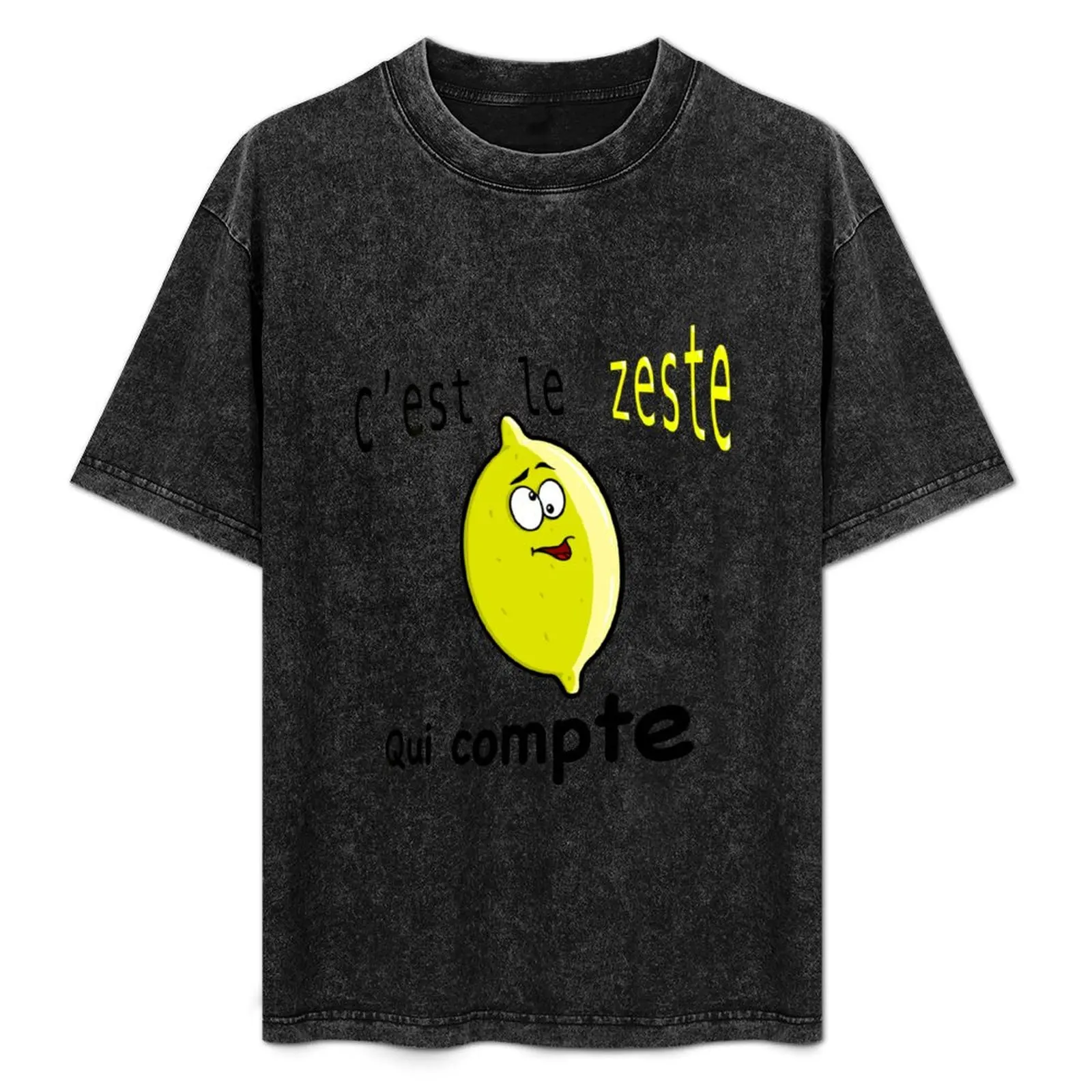 

It's the Zest that counts T-Shirt All Weather Casual Short Sleeve
