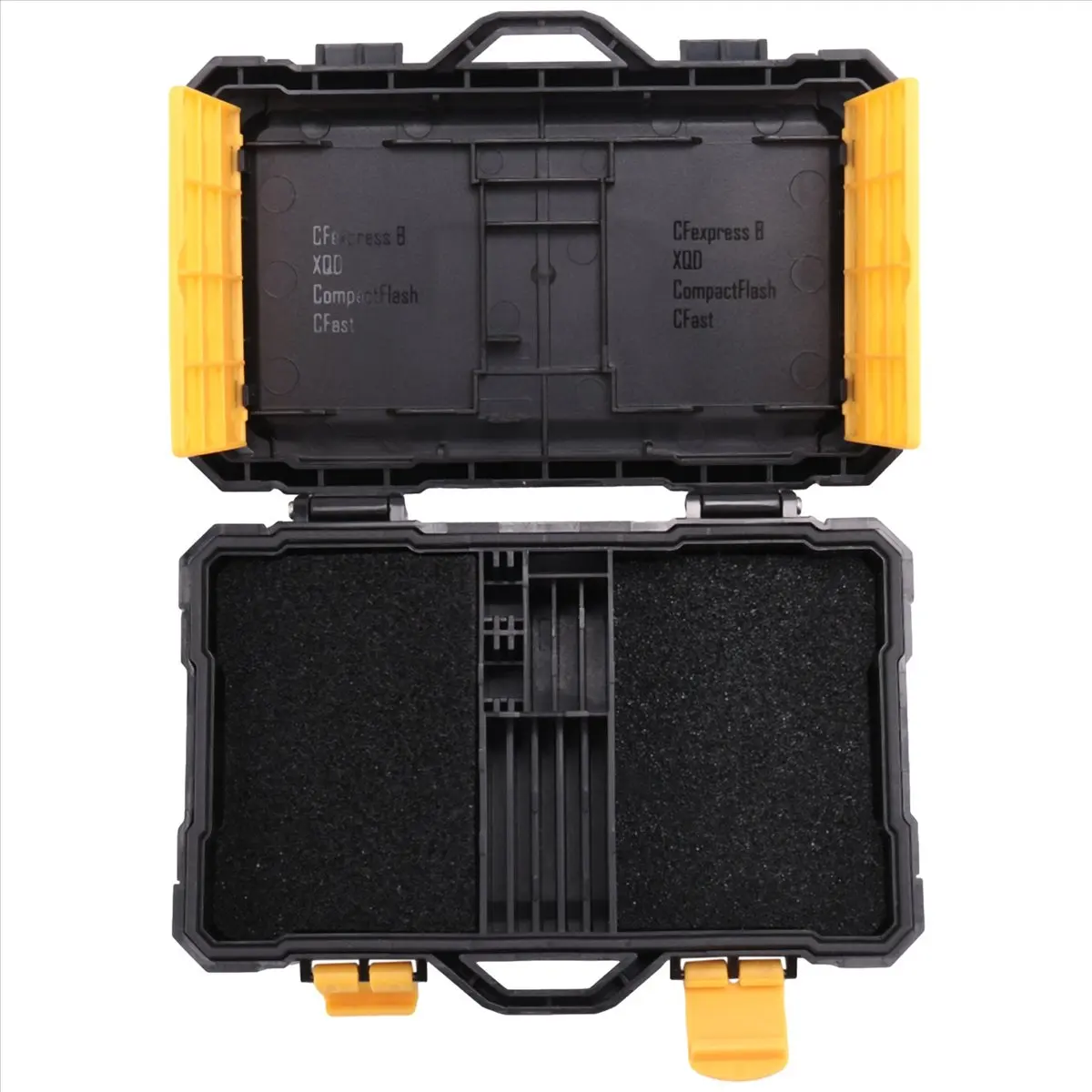A49T  SLR Camera Battery Protection Box SD TF Memory Card Storage Box Holder for -LP-E6 -FZ100