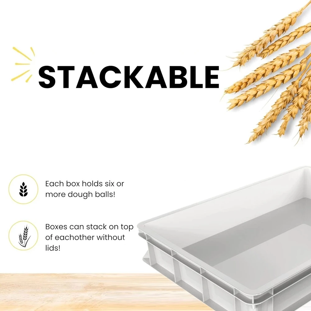 B02C-Versatile For Pizza Dough Pies Pastry Compatible Dough Proofing Box Multiuse Fermentation& Storage Container