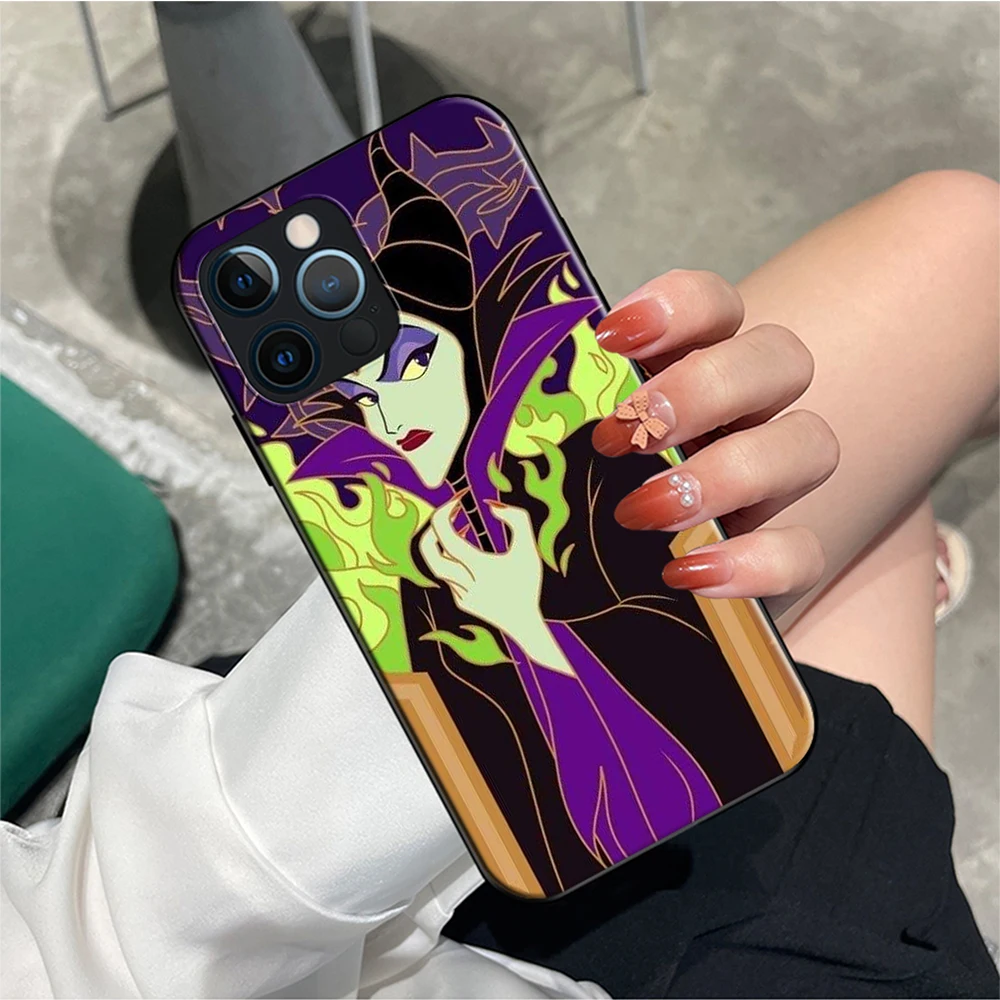 Phone Cover for iPhone 16 15 14 13 7 8 Pro Max Mini Plus New Case Y-34 Evil Villains Queen