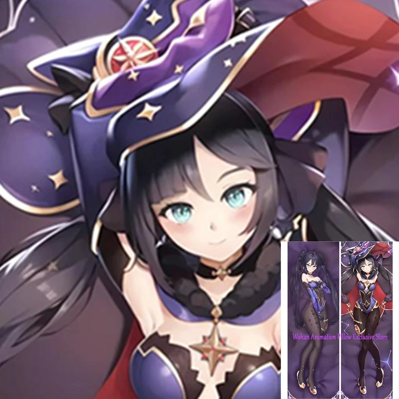 

Dakimakura Anime Pillow Cover Mona Double Sided Print 2-Side Pillowcase Decoration