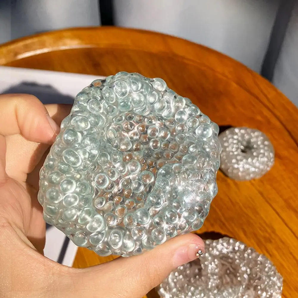수제 공 얼음 구슬 스트레스 릴리프 장난감 어린이를위한 슈퍼 부드러운 감각 Fidget 장난감 성인 불안 휴식 짜기 재미 있은 선물