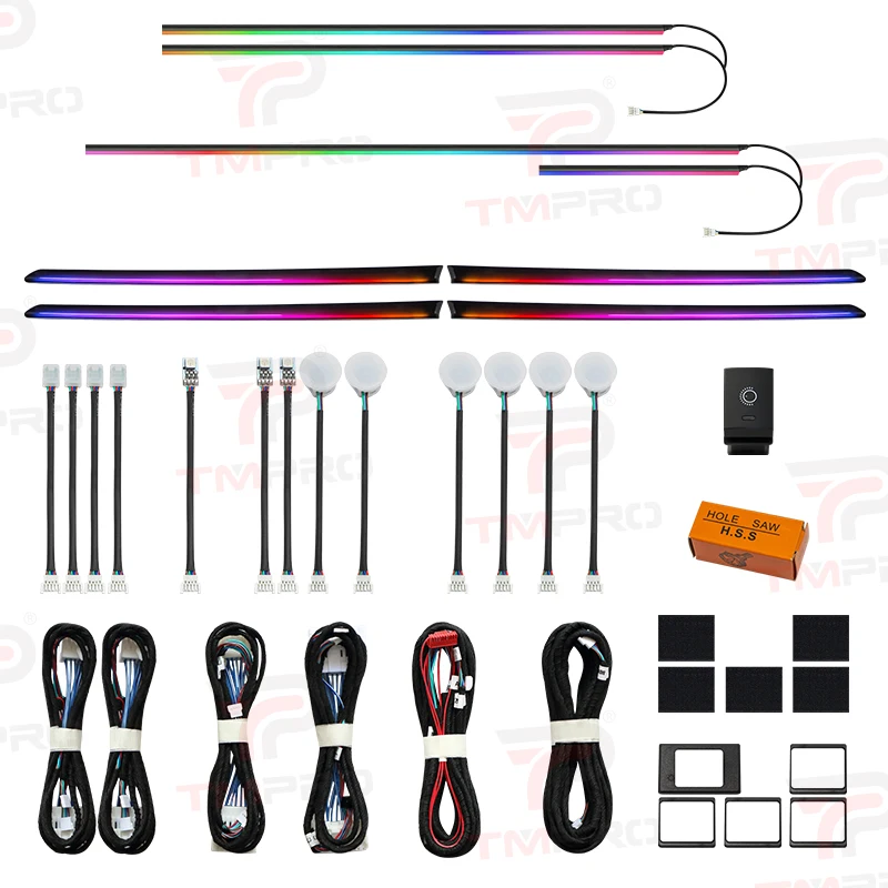 TMPRO 64 Colors LED Safety assistance systems Ambient Lighting For Nissan Teana Altima 2019-2023 Interior Decoration