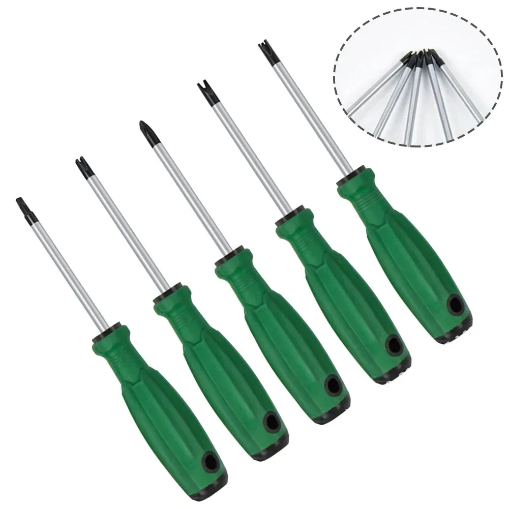 5pcs Set Special-shaped Screwdriver Special Screwdrivers Magnetic U/Y/Inner Cross/Triangle/Points Screwdrivers Repair Hand Tools