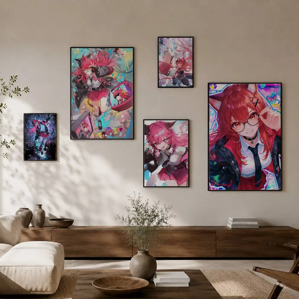 

N-Nanally Colucci NTE Poster Waterproof Self-sticking HD Wall Mural, Home Office Dorm Decor & Gift Choice