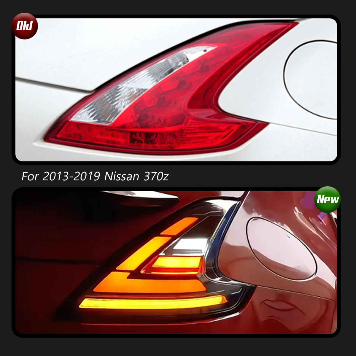 TYPY Car Lights For Nissan 370z 2013-2019 Taillight LED Projetor Tail Lamp Daytime Running Light Automotive Accessories