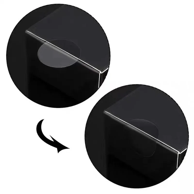 500pcs Clear Transparent Round Sealing Stickers 2cm 2.5cm 3cm Self Adhesive Gift Box Envelope Package Seal Label Roll
