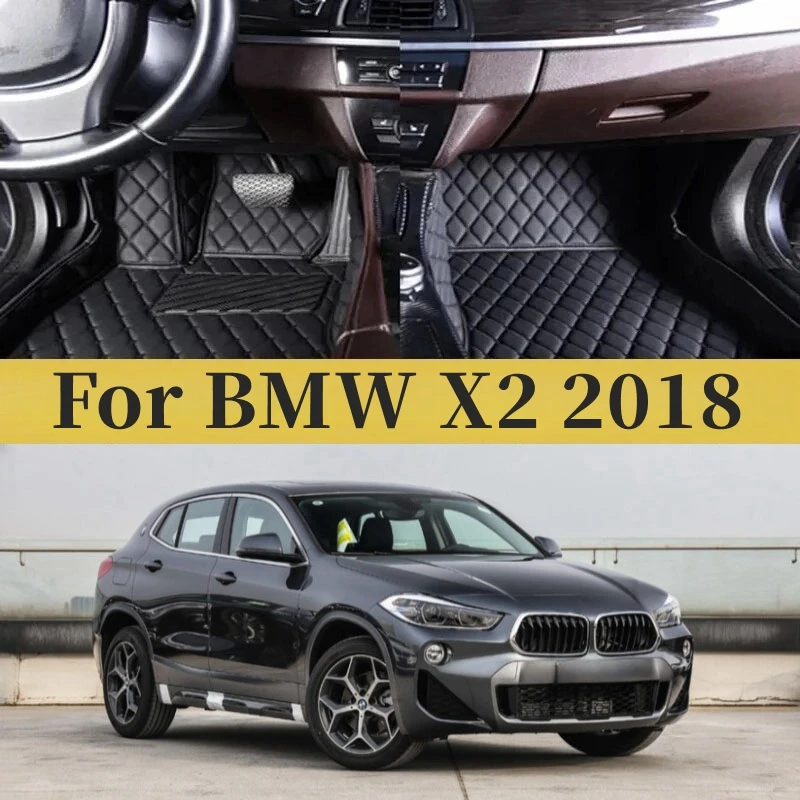 

Под заказ для BMW X2 2018, автомобильные накладки на ножки, защитный коврик, автомобильные напольные коврики, искусственная Обложка, автомобильные аксессуары для интерьера