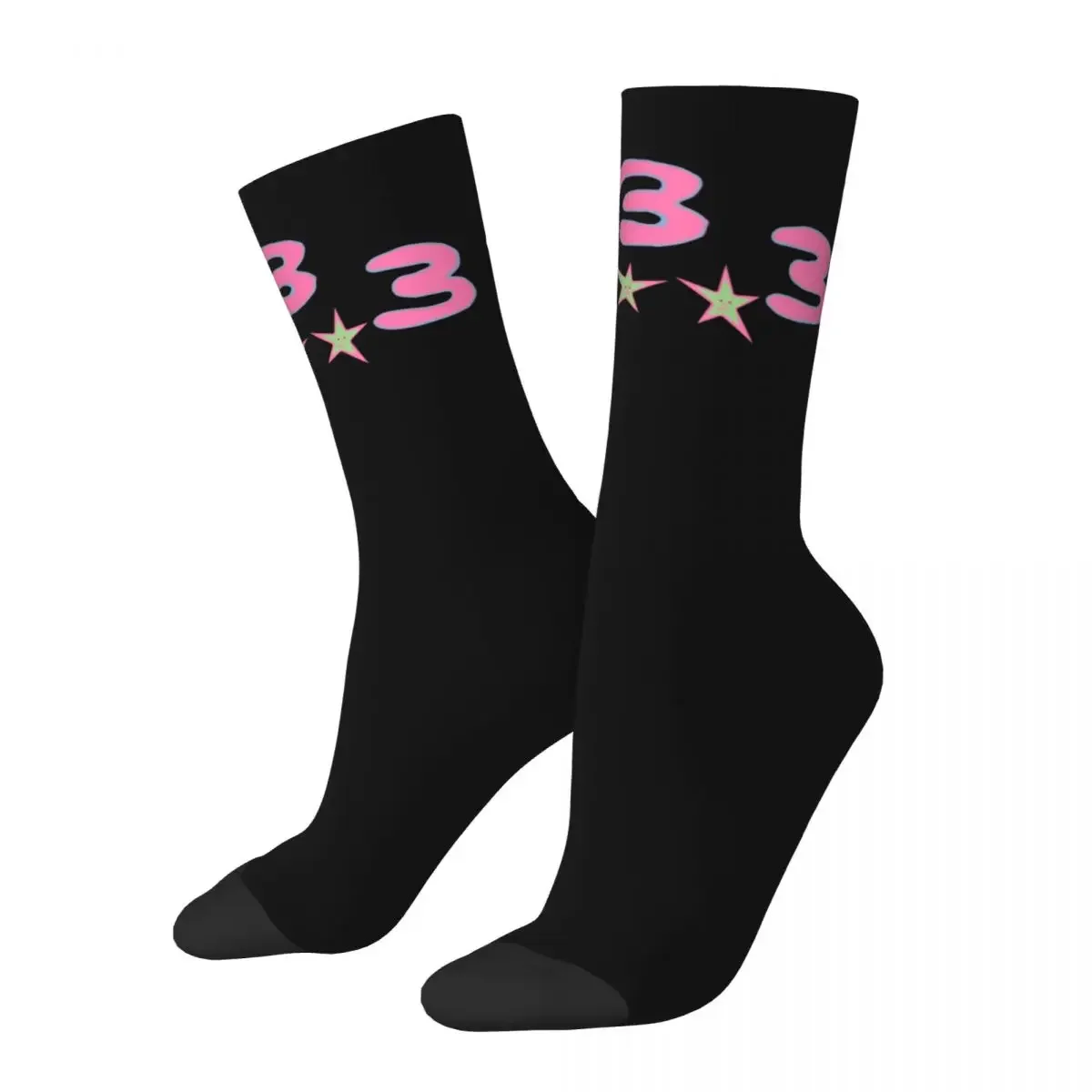 Bladee Drain Gang 333 Logo Socks Men Women 3D Printing Fashion Socks Harajuku Spring Summer Autumn Winter Stockings Gift