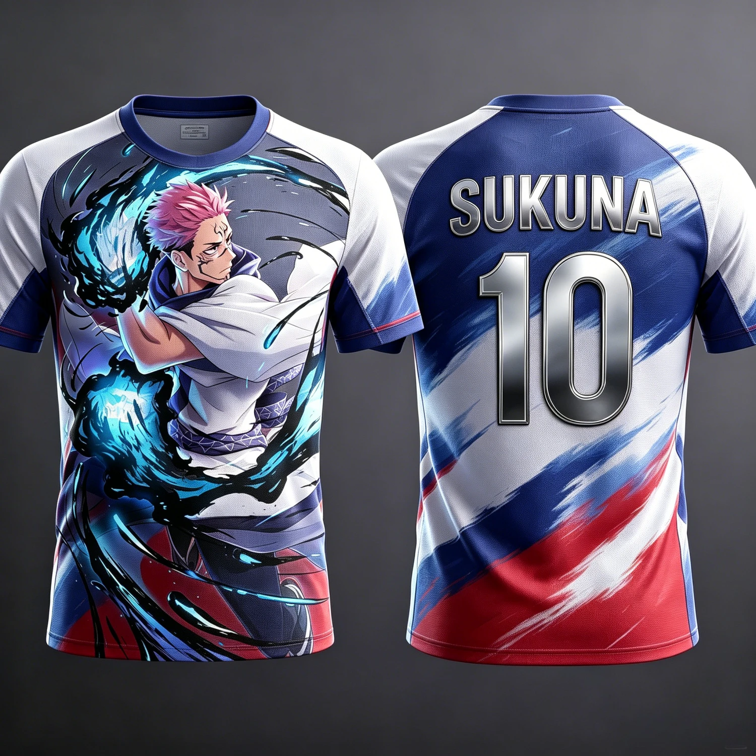 2026 Summer Jujutsu Kaisen Retro Cosplay T-shirt Men's 3D Printed Jiu Jitsu Short-sleeved Family Unisex Children's Sports Shirt