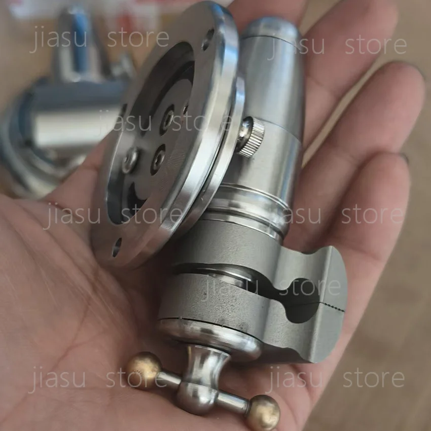 Mini 304 Stainless Steel Bench Plier With anvil Adjustable Desktop Clamp with Swivel Base 1.2inch DIY