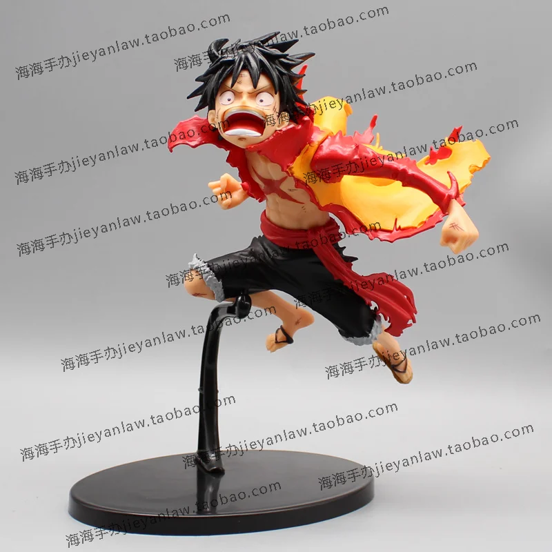 Figuras de acción de One Piece para niños, juguetes coleccionables de Luffy de 20cm, escenas circundantes de Anime, estatuas hechas a mano, regalos de moda, novedad de 2024